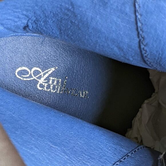 NWOT - AMI Clubwear Patriotic Stars & Stripes Stiletto Platform Booties - Picture 11 of 15